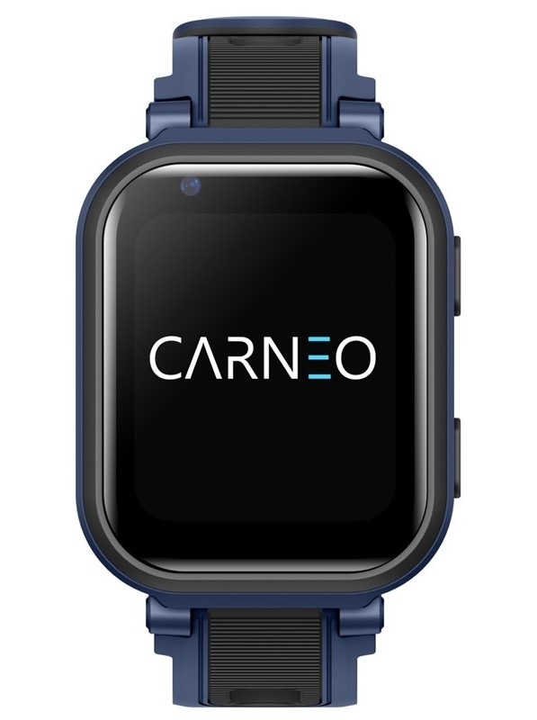 Chytré hodinky Carneo GuardKid + 4G Ultra 2nd gen., modrá farba.