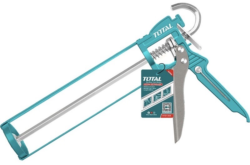 Pištoľ Total Tools na silikón, dĺžka 235 mm