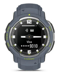 Inteligentné hodinky Garmin Instinct Crossover Solar – Tactical Edition čierne