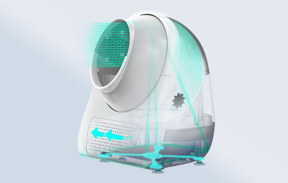 Inteligentná toaleta Catlink Pro-X Luxury Version biely