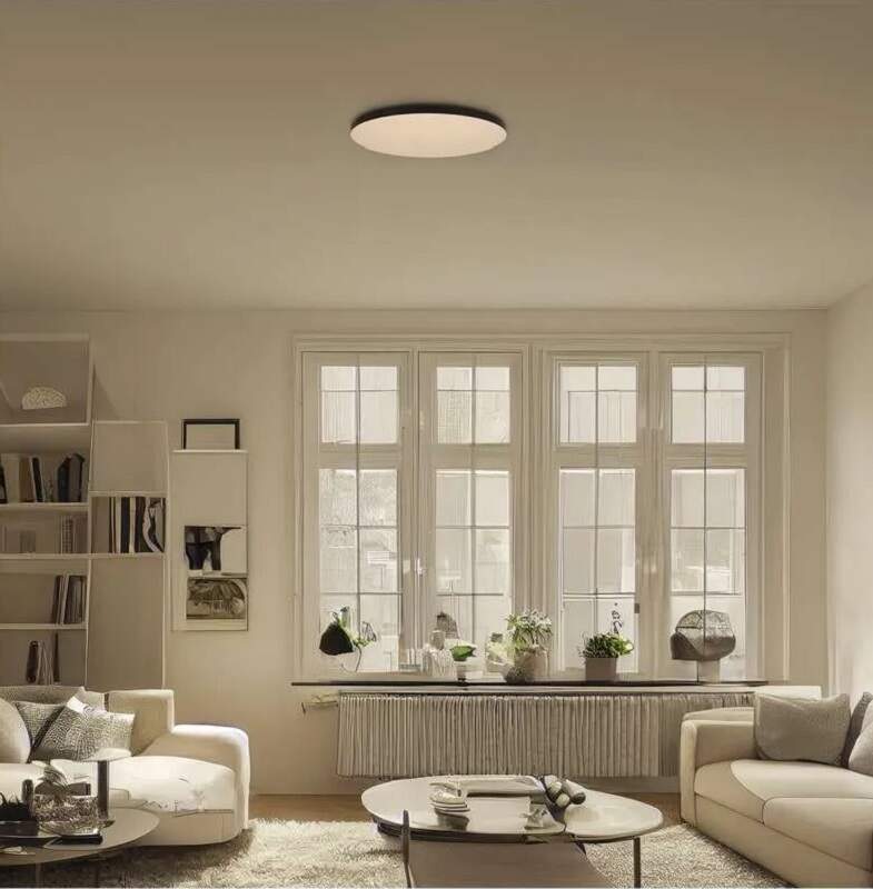 LED stropné svietidlo EMOS Dioni 32W, 41cm, 3520lm, teplá-studená biela biele