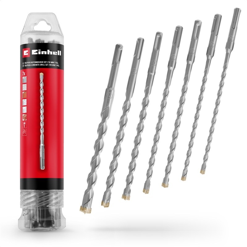 Sada vrtákov Einhell SDS PLUS Set 6-14/ 210mm, 49265515