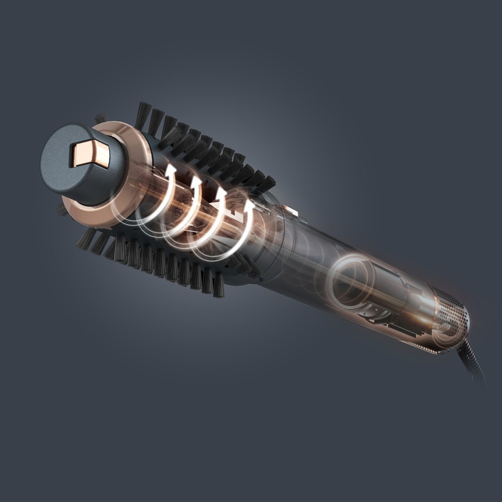 Kulma rotačná Rowenta UB9920E0 Air Rotate tmavo modrá farba Rotačná kefa kulmy Rowenta UB9920E0 Air Rotate