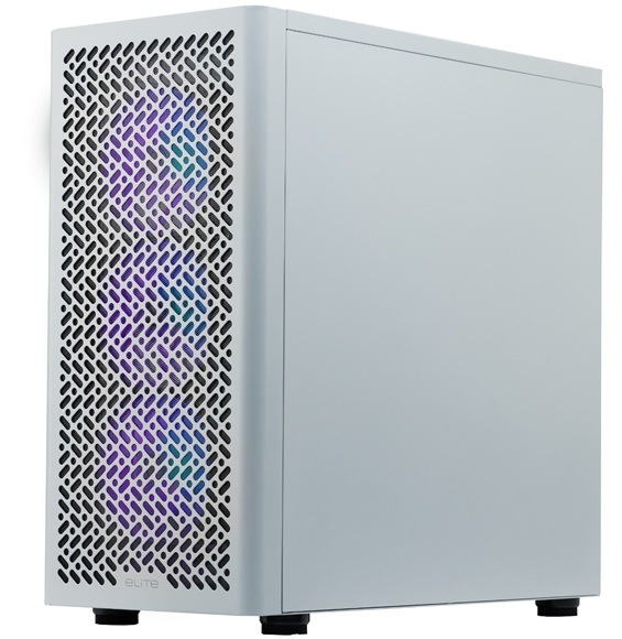 Case Cooler Master Elite 502 ARGB čierna Detail obrázku PC skrine.