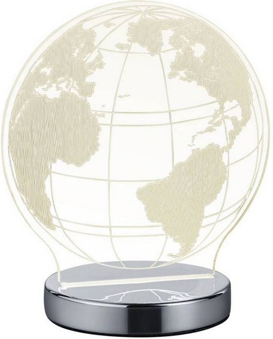 Stolná lampička Reality Globe chróm Reality Globe (RE R52481106) chróm