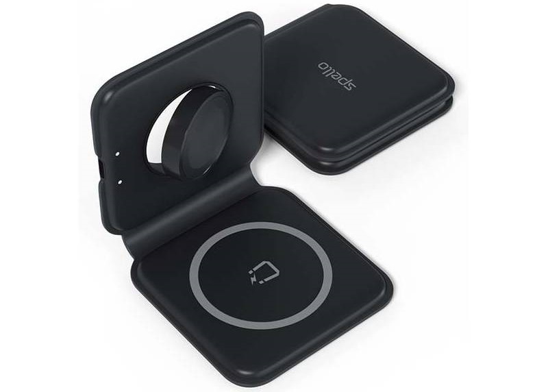 Bezdrôtová nabíjačka Spello by Epico 2v1 Portable Wireless, skladacia čierna Bezdrôtová nabíjačka Spello by Epico 2v1 Portable Wireless, skladacia čierna