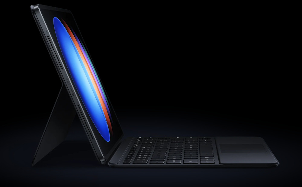 Puzdro s klávesnicou na tablet Xiaomi Pad 6S Pro čierne Puzdro s klávesnicou na tablet Xiaomi Pad 6S Pro čierne