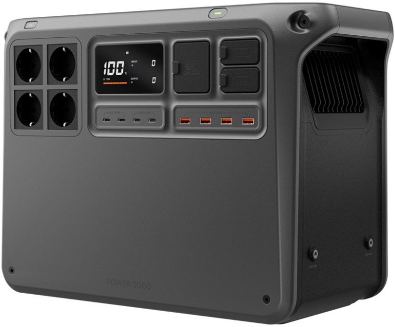 Nabíjacia stanica DJI Power 2000 (2048 Wh) - šedá