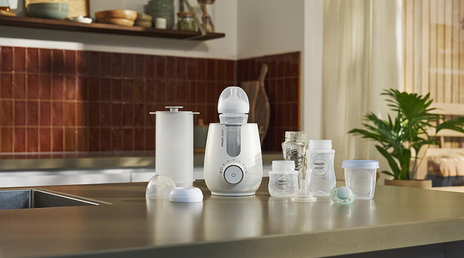 Ohrievačka dojčenských fľašiek Philips Avent SCF359/00 biely Philips SCF359/00 Avent