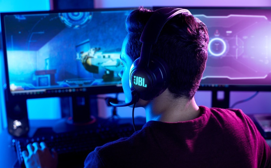 Headset JBL Quantum 400 čierny