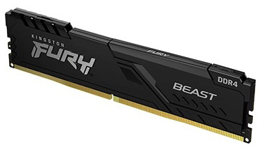 Pamäťový modul Kingston FURY Beast Black 16GB DDR4 3600MHz CL18