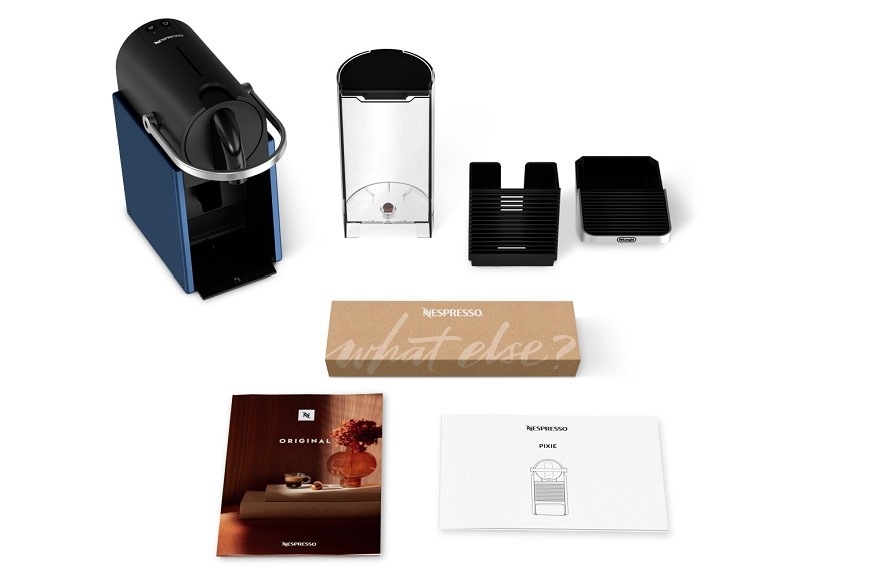 Kapsulový kávovar De'Longhi Nespresso Pixie EN127.BL modrý