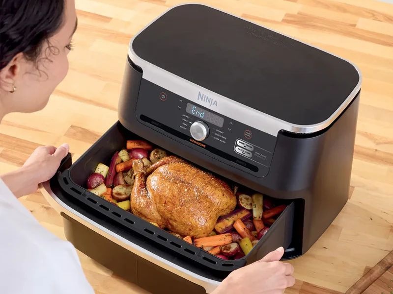 Fritéza teplovzdušná Ninja AF500EU Foodie MAX FlexDrawer 10,4 l čierna