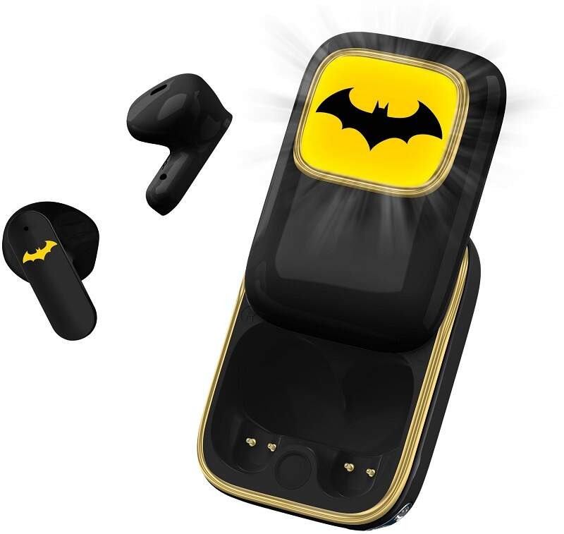 Slúchadlá OTL Technologies Batman Darknight Slide TWS čierna/žltá Slúchadlá OTL Technologies Batman Darknight Slide TWS čierna/žltá