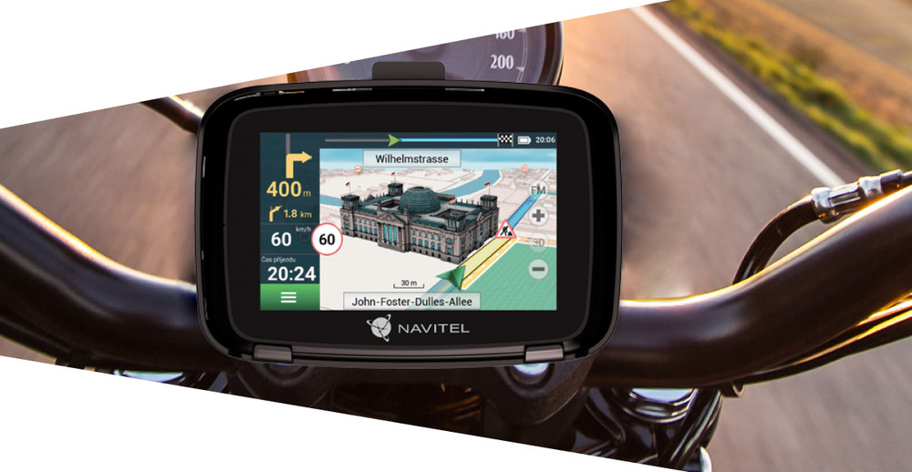 Navigačný systém GPS NAVITEL G590 MOTO čierna