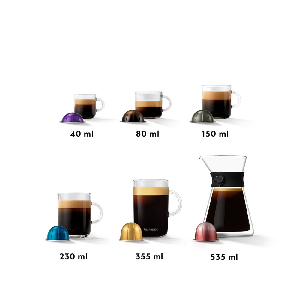 Kapsulový kávovar De'Longhi Nespresso Vertuo Lattissima ENV300.W biely Kapsulový kávovar De'Longhi Nespresso Vertuo Lattissima ENV300.W biely