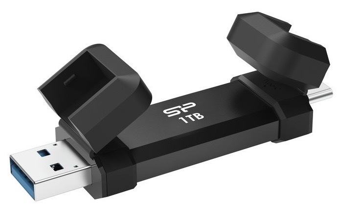 Flash disk Silicon Power s kapacitou 1 TB, čierna farba