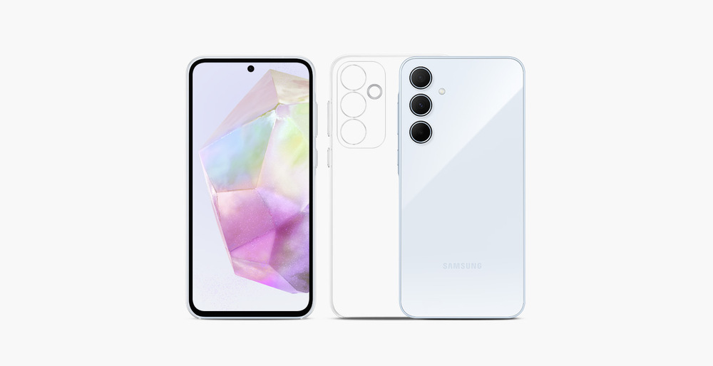 Kryt na mobil Samsung Galaxy A35 - priehľadný