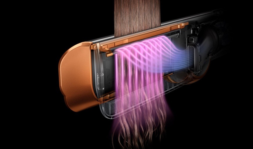 Žehlička na vlasy Dyson Airstrait HT01 rose gold/ceramic pink