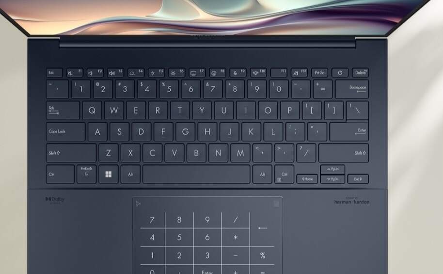 Notebook Asus Zenbook 14 OLED strieborný Notebook Asus Zenbook 14 OLED strieborný