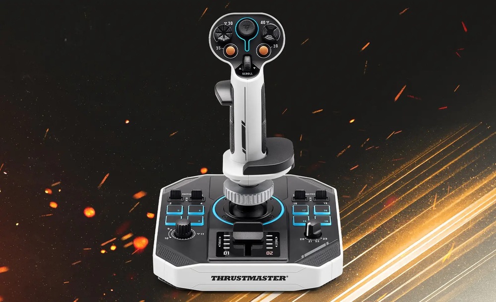 Joystick Thrustmaster Sol-R 1 Flightstick biely Joystick Thrustmaster Sol-R 1 Flightstick biely