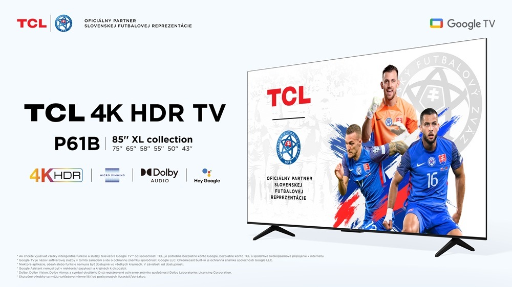 Televízor TCL 50P61B TCL 50P61B