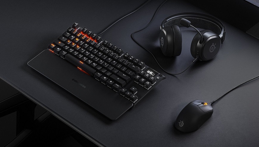 Myš SteelSeries Prime+ Gaming čierna