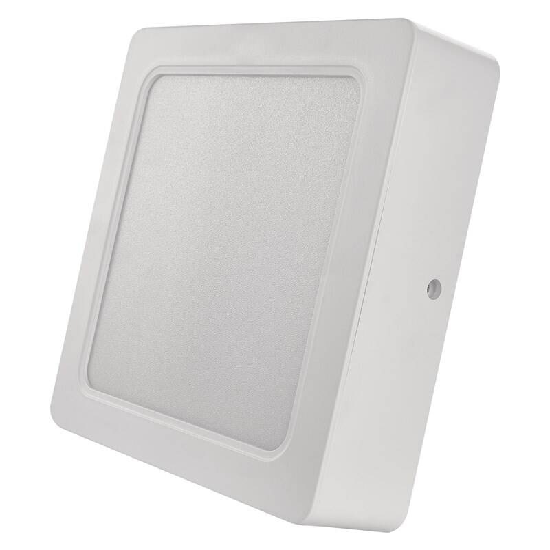 LED stropné svietidlo EMOS Rubic, štvorec, 18W, neutrálna biela biele