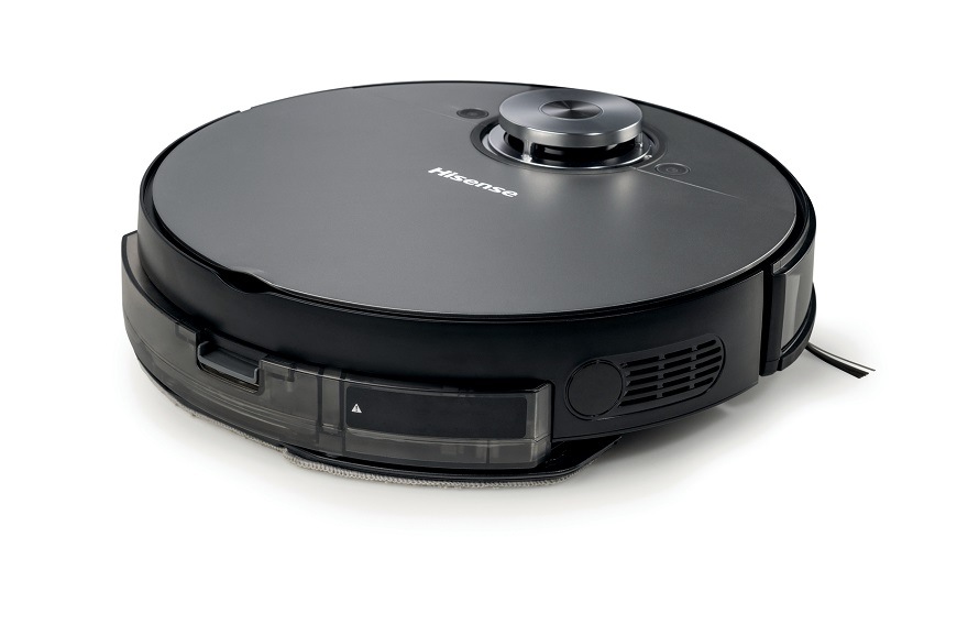 Robotický vysávač Hisense RVCLS144AB, čierny, Nádržka na vodu s elektronickým ovládaním