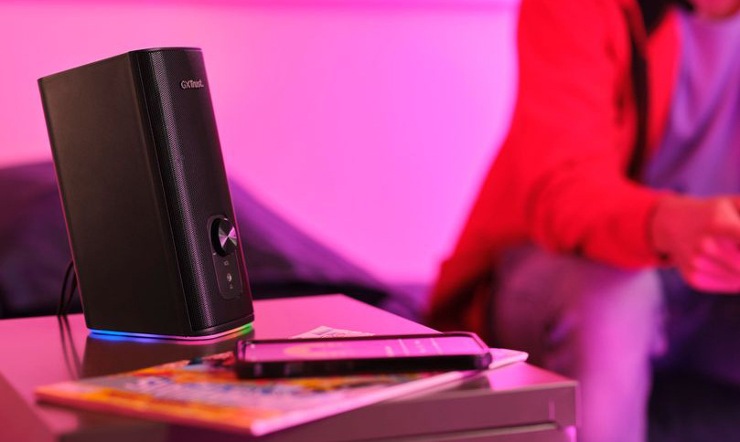 Reproduktory Trust GXT 612 Cetic RGB-Illuminated 2.0 Speaker Set, Bluetooth čierne Reproduktory Trust GXT 612 Cetic RGB-Illuminated 2.0 Speaker Set, Bluetooth čierne