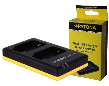 Nabíjačka PATONA Dual Quick Canon LP-E17 USB