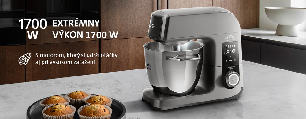 Kuchynský robot ETA Kuliner II Vario 2038 90020 titánová farba Kuchynský robot ETA Kuliner II Vario 2038 90020