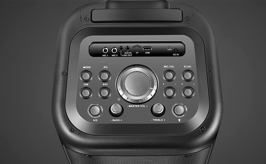 Párty reproduktor AIWA KBTUS-450 čierny