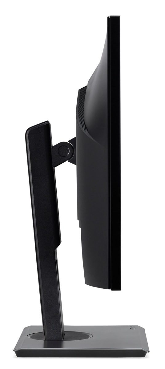 Detail monitora Acer B277UGbmiqpruzx z bočnej strany
