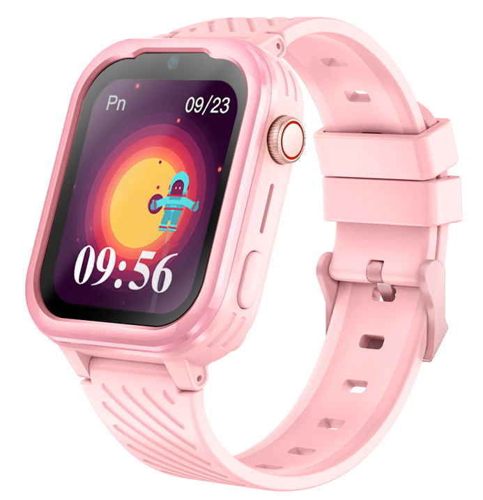 Inteligentné hodinky Garett Kids Essa 4G ružové
