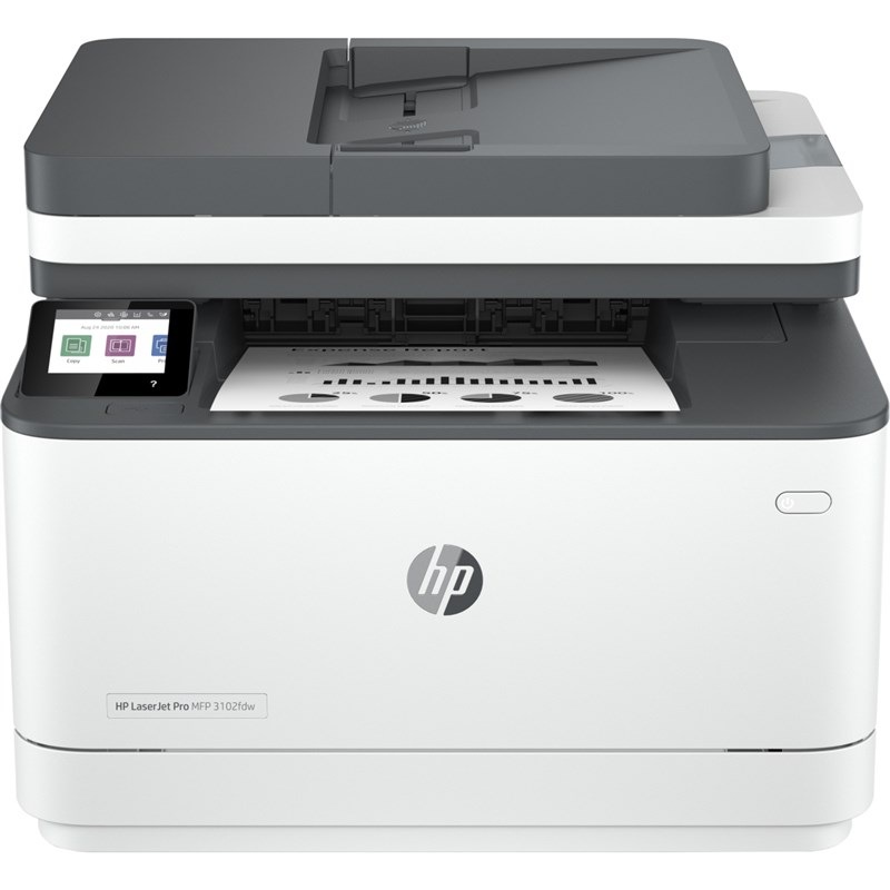 Tlačiareň multifunkčná HP LaserJet Pro MFP 3102fdw biela