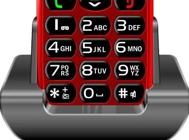 Mobilný telefón Evolveo EasyPhone červený Mobilný telefón Evolveo EasyPhone červený