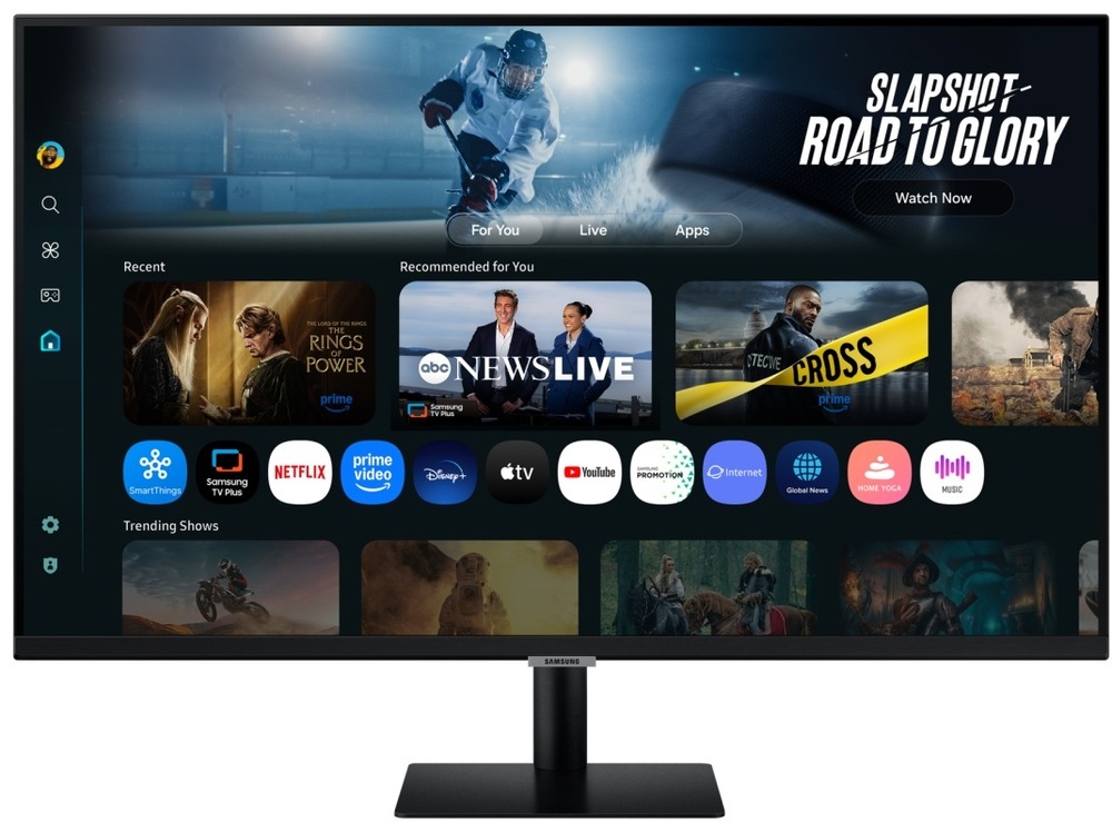 VA monitor Samsung Smart Monitor M, čierna farba