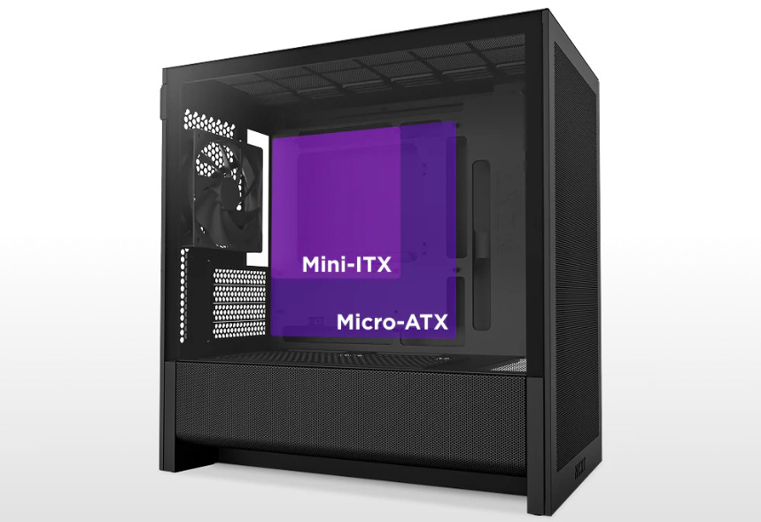 Osadenie Case NZXT H3 Flow