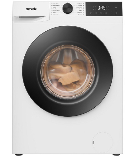 práčka Gorenje WG2P84A32 s bielizňou vo vnútri