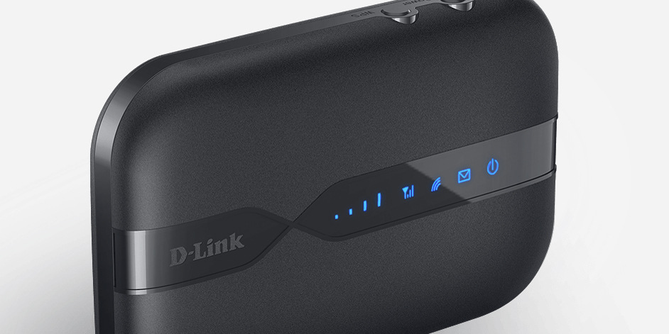 Prenosný hotspot D-Link DWR-932 4G LTE čierny