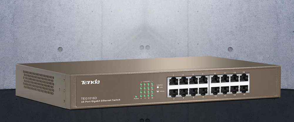 Switch Tenda TEG1016D Switch Tenda TEG1016D