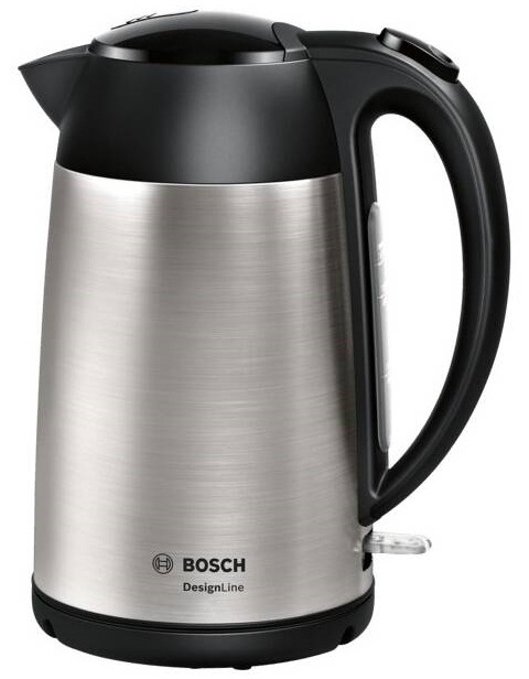 Rýchlovarná kanvica Bosch DesignLine TWK3P420 čierna/nerez