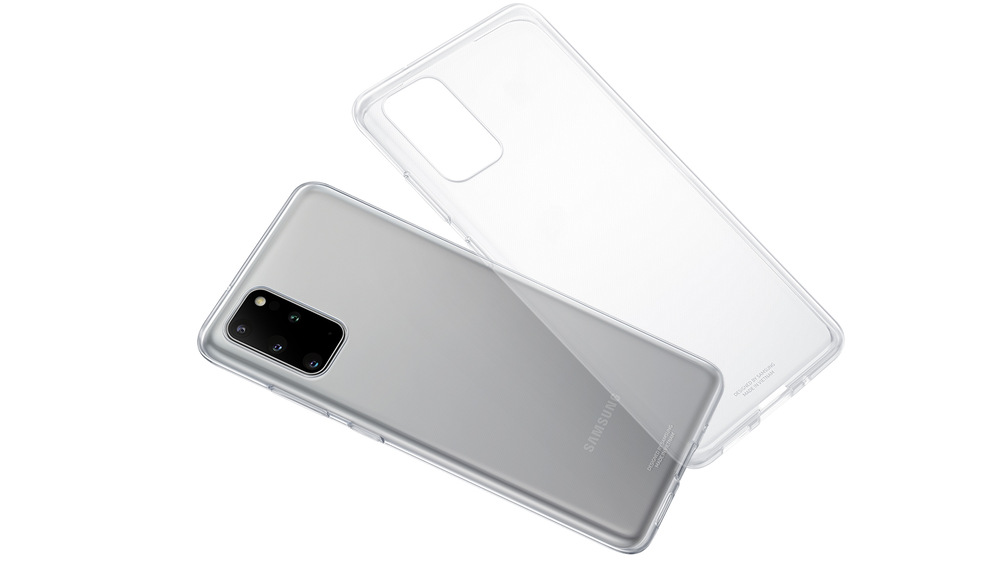 Kryt na mobil Samsung Galaxy S20+ priehľadný