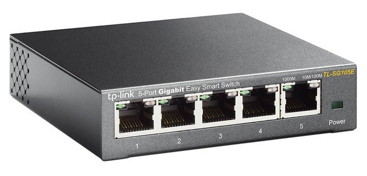 Switch TP-Link TL-SG105E sivý