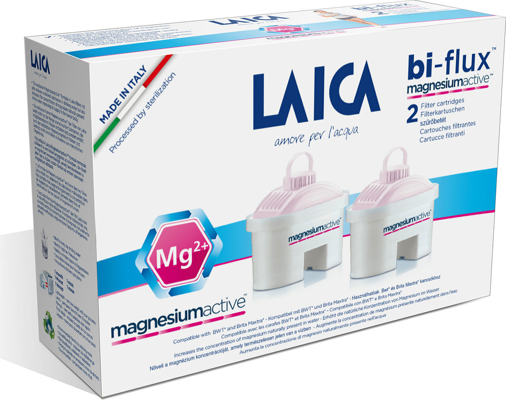 Filter na vodu Laica Bi-flux magnesium G2M, 2 ks