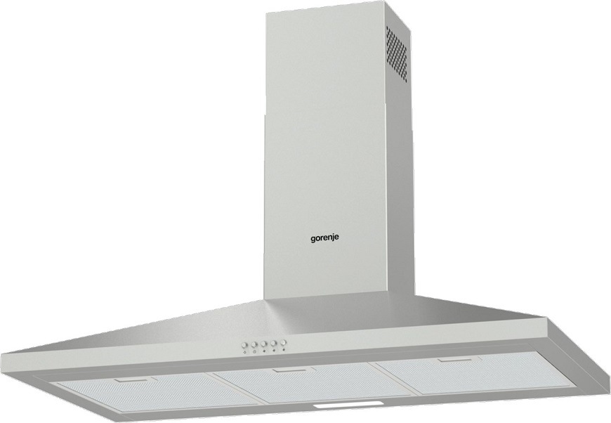 Odsávač pár Gorenje Essential WHC929E4X nerez Komínový odsávač pár Gorenje WHC929E4X, nerezová, mechanické ovládanie, 3 stupne rýchlosti