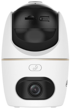 IP kamera Dahua H3D-3F, vnútorné, Wi-Fi, 3+3 Mpix, objektív 3,6mm, IR až 30m biela IP kamera Dahua H3D-3F, vnútorná, Wi-Fi, 3+3 Mpix, objektív 3,6 mm, IR až 30 m - biela