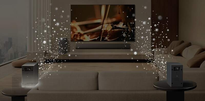 Soundbar LG SG10TY čierny Soundbar LG SG10TY čierny