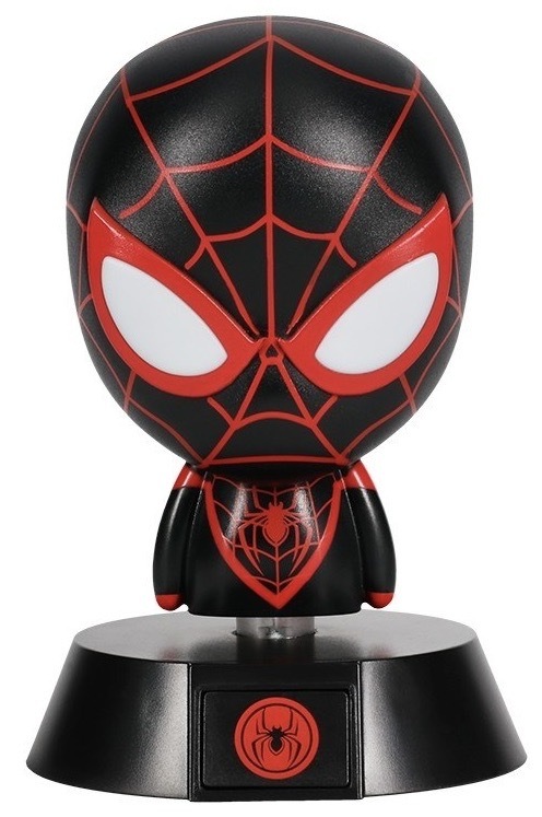 Dekoratívne LED Paladone Icon Light Miles Morales čierne/červené